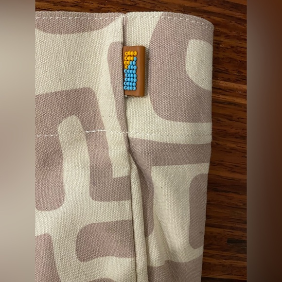 Ubuntulife handmade canvas tote handbag made in Kenya NWT - Picture 2 of 6